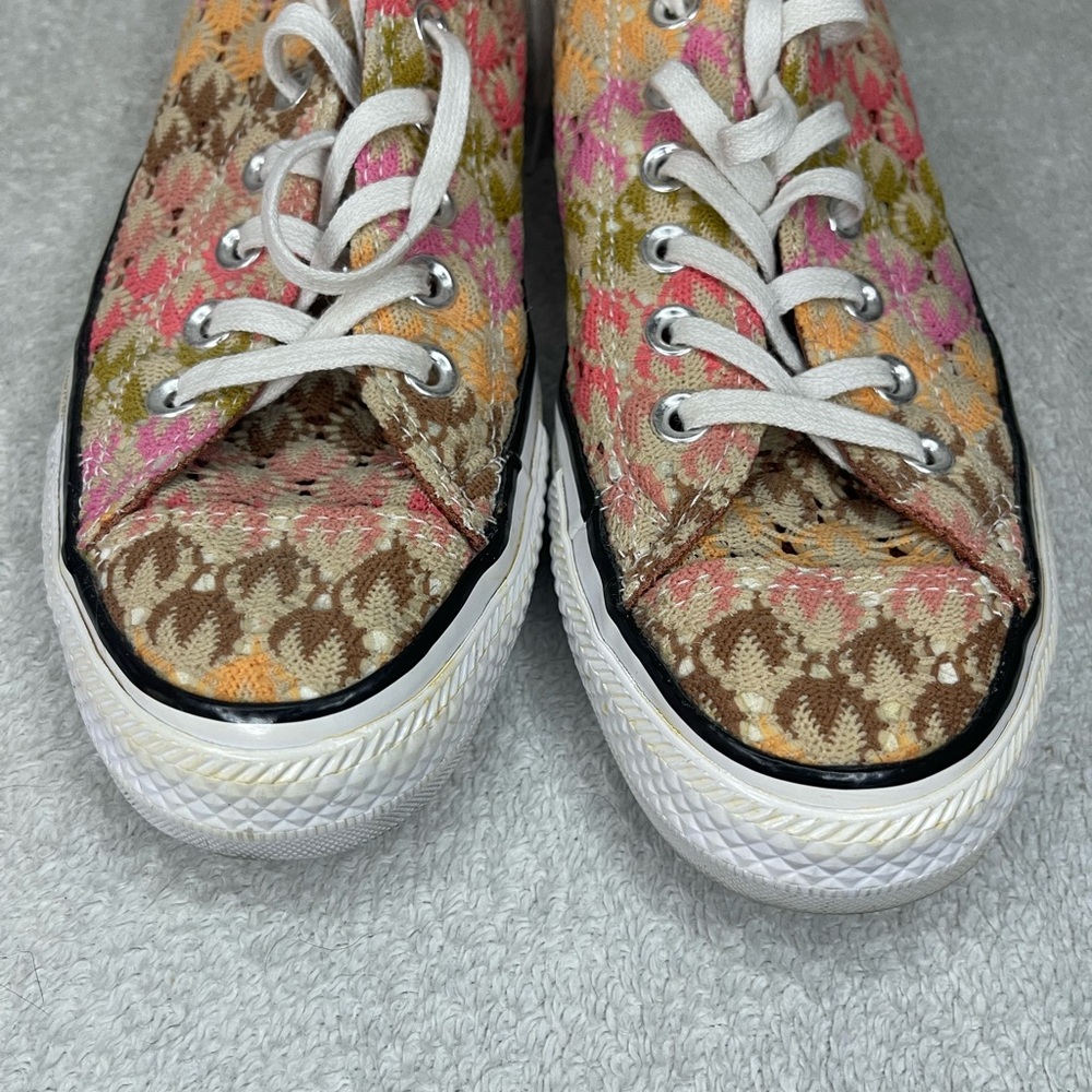 Converse Floral Crochet Low-Tops